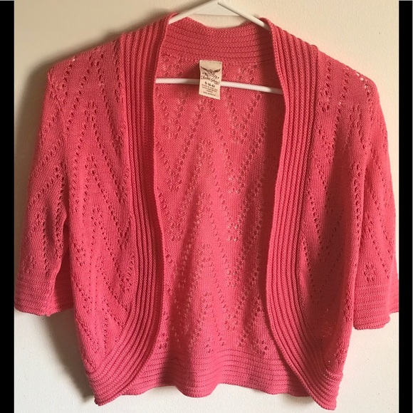 Pink Open top cardigan - Picture 8 of 8